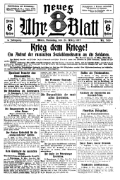 Neues 8 Uhr Blatt