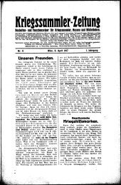 Kriegssammler-Zeitung