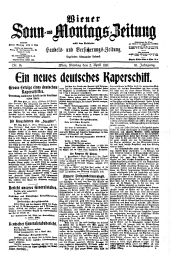 Wiener Sonn- und Montags-Zeitung