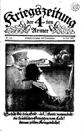 Kriegszeitung der 4. Armee