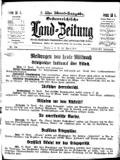 Österreichische Land-Zeitung