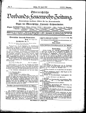 Österreichische Verbands-Feuerwehr-Zeitung