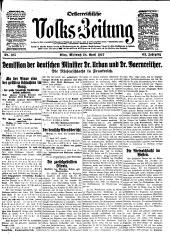 (Österreichische) Volks-Zeitung