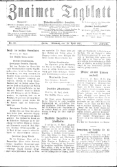 Znaimer Tagblatt