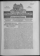 Streffleur's Militärblatt