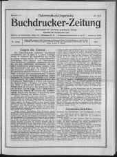 Buchdrucker-Zeitung