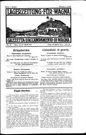 Lagerzeitung für Wagna