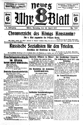 Neues 8 Uhr Blatt