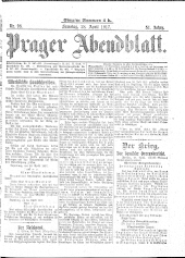 Prager Abendblatt