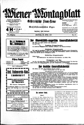 Wiener Montagblatt