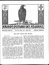 Kriegszeitung des A.T.V. Graz