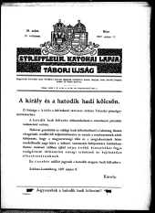 Streffleur katonai lapja: Tábori ujság