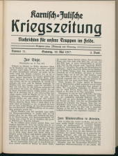 Karnisch-Julische Kriegszeitung