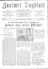 Znaimer Tagblatt