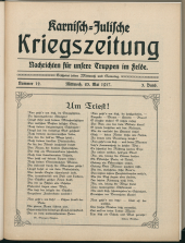 Karnisch-Julische Kriegszeitung