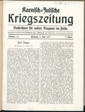 Karnisch-Julische Kriegszeitung