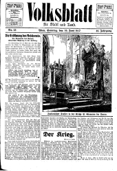 Volksblatt für Stadt und Land