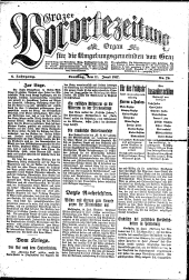 Grazer Vorortezeitung: Organ f. d. Umgebungsgemeinden v. Graz