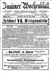 Znaimer Wochenblatt