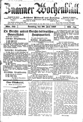 Znaimer Wochenblatt