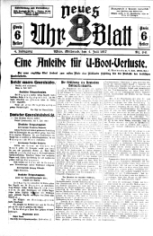 Neues 8 Uhr Blatt