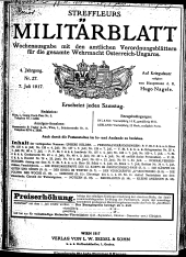 Streffleur's Militärblatt