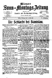 Wiener Sonn- und Montags-Zeitung