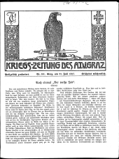 Kriegszeitung des A.T.V. Graz