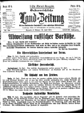 Österreichische Land-Zeitung