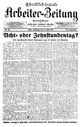 Christlich-soziale Arbeiter-Zeitung