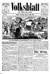 Volksblatt für Stadt und Land