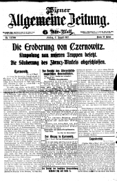 Wiener Allgemeine Zeitung