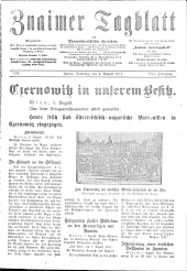 Znaimer Tagblatt