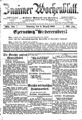 Znaimer Wochenblatt