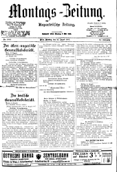 Montags Zeitung