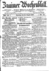 Znaimer Wochenblatt