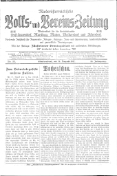 Niederösterreichsiche Volks- und Vereinszeitung