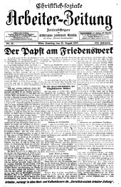 Christlich-soziale Arbeiter-Zeitung