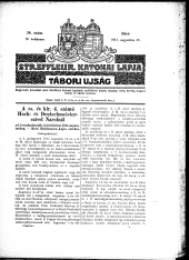 Streffleur katonai lapja: Tábori ujság