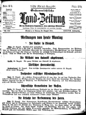 Österreichische Land-Zeitung