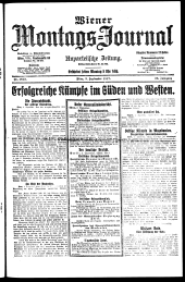 Wiener Montags-Journal