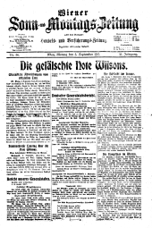 Wiener Sonn- und Montags-Zeitung