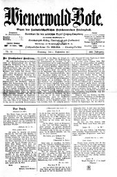 Wienerwald-Bote