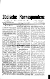 Jüdische Korrespondenz