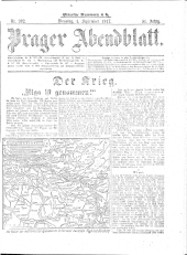 Prager Abendblatt