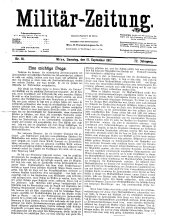 Militär-Zeitung