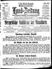 Österreichische Land-Zeitung