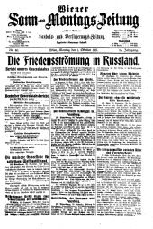 Wiener Sonn- und Montags-Zeitung