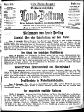 Österreichische Land-Zeitung