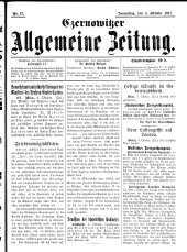 Czernowitzer Allgemeine Zeitung